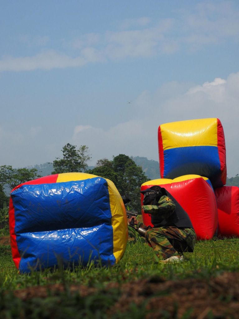 paintball war games outbond di bogor